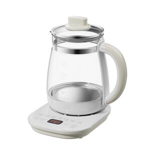 美的养生壶炖煮一体全自动加厚玻璃保温家用多功能煮茶器烧水壶