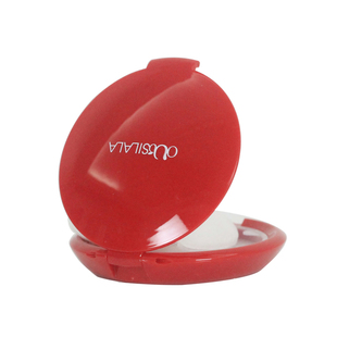 包邮珠贝face散粉空盒便携迷你带弹力网镜子蜜粉扑密封防漏分装盒