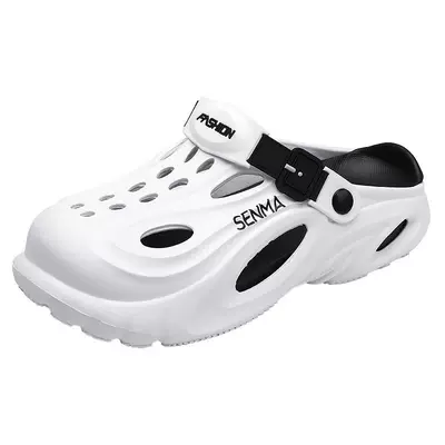 SENMA/森马官方旗舰拖鞋男洞洞鞋