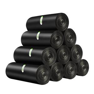 垃圾袋家用手提大号厨房加厚批发实惠装背心一次性塑料袋中号黑色