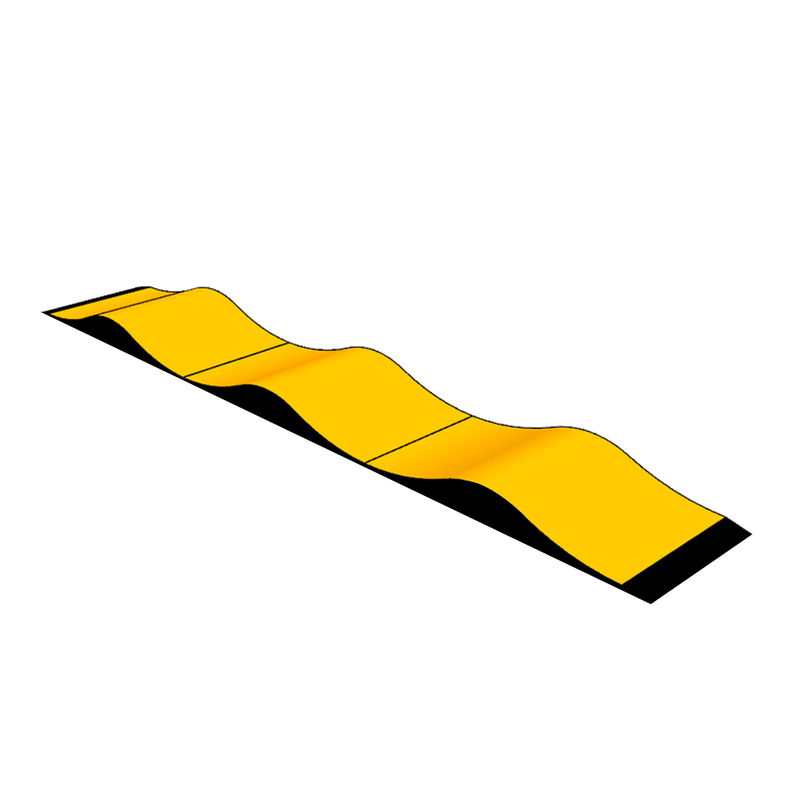 滑板场地波浪道平衡车轮滑波浪运动场地拼接训练BMX道具定制道具