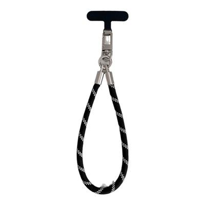 8mm尼龙手绳高端金属挂链结实