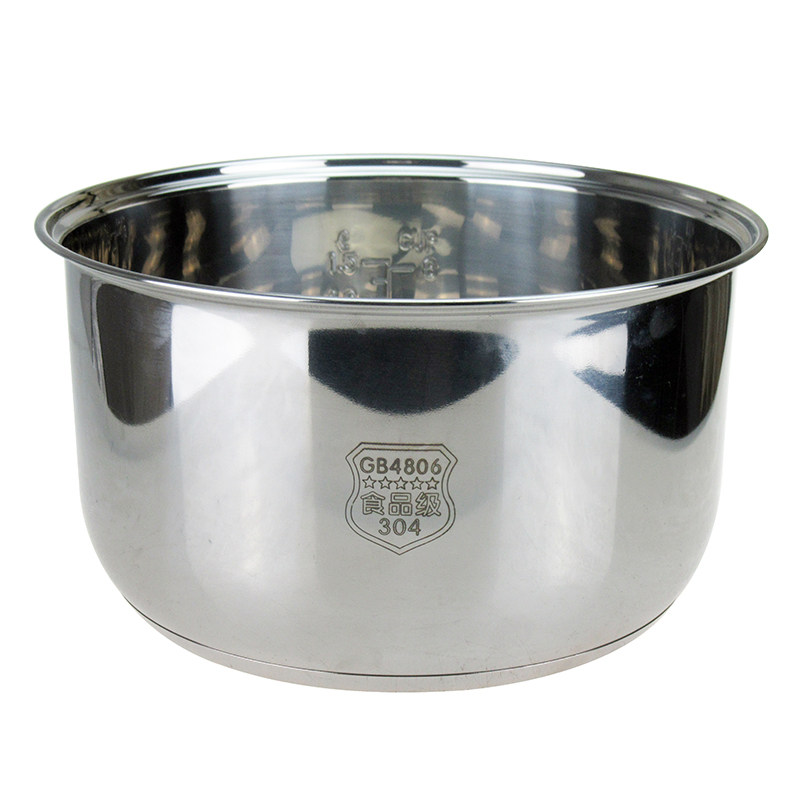 适用美的电饭煲内胆3L/4L/5L升304不锈钢通用WFS4037/WFS4017正品