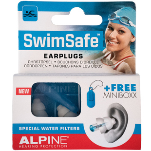 荷兰alpine swimsafe游泳耳塞硅胶防水成人小孩儿童洗头洗澡专用