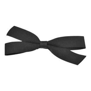 黑色蝴蝶结发夹后脑勺一字夹发量少夹子半扎发发饰弹簧夹横夹顶夹