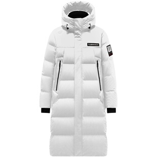 坦博尔奥莱正品长款过膝户外加厚滑雪情侣款鹅绒羽绒服男女同款冬