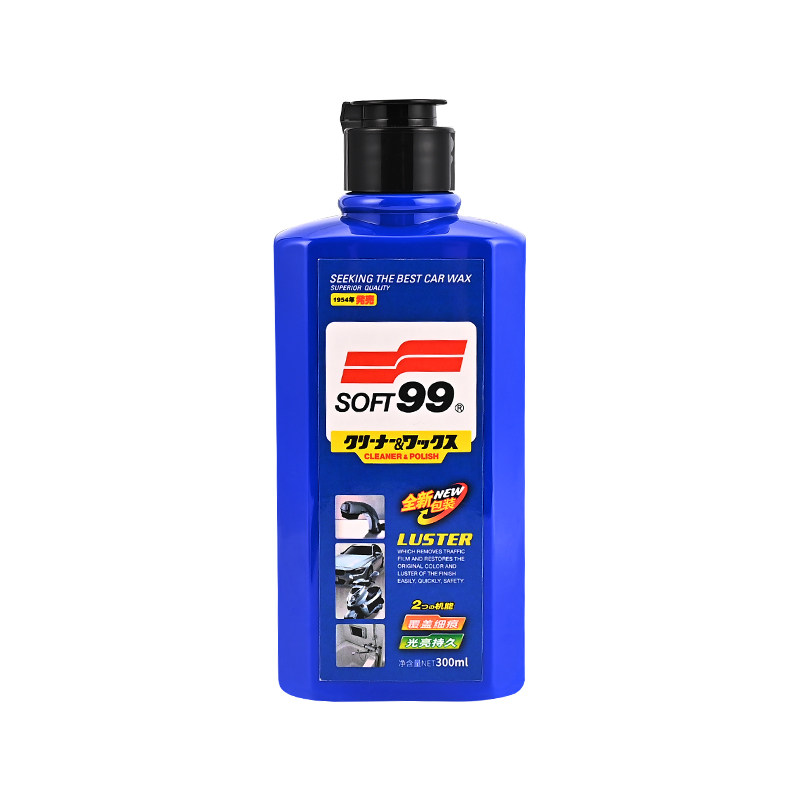 SOFT99光辉水蜡液体蜡去划痕蜡99水蜡保护蜡正品汽车去污抛上光蜡