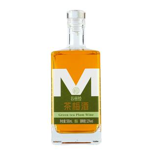 苏州桥12度绿茶青梅酒500ml梅子酒果酒女士甜酒利口酒