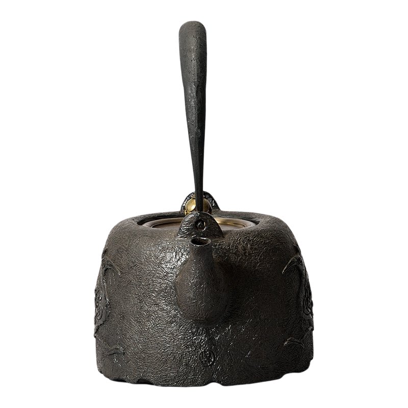 渡和堂天地洪荒四代植気柠钝植物染色酥松沙铁壶全手工高端礼品