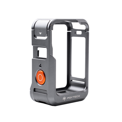 PGYTECH蒲公英适用于大疆Action6兔笼手柄套装金属边框超轻兔笼运动相机配件Action 6摄影手柄金属保护套