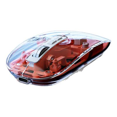 JCPAL鼠标透明无线蓝牙双模Macbook M4笔记本电笔记台式电脑通用