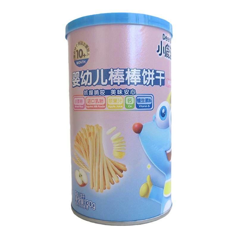小鹿蓝蓝婴幼儿棒棒饼干儿童萌娃零食狂欢宝宝磨牙棒草莓味饼干