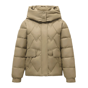 爆款2025年新款羽绒棉服女士冬季外套加厚短款棉衣小个子宽松棉袄
