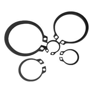 轴卡a型轴用卡环轴承外卡卡簧弹性挡圈卡扣C型卡簧65MN锰GB894