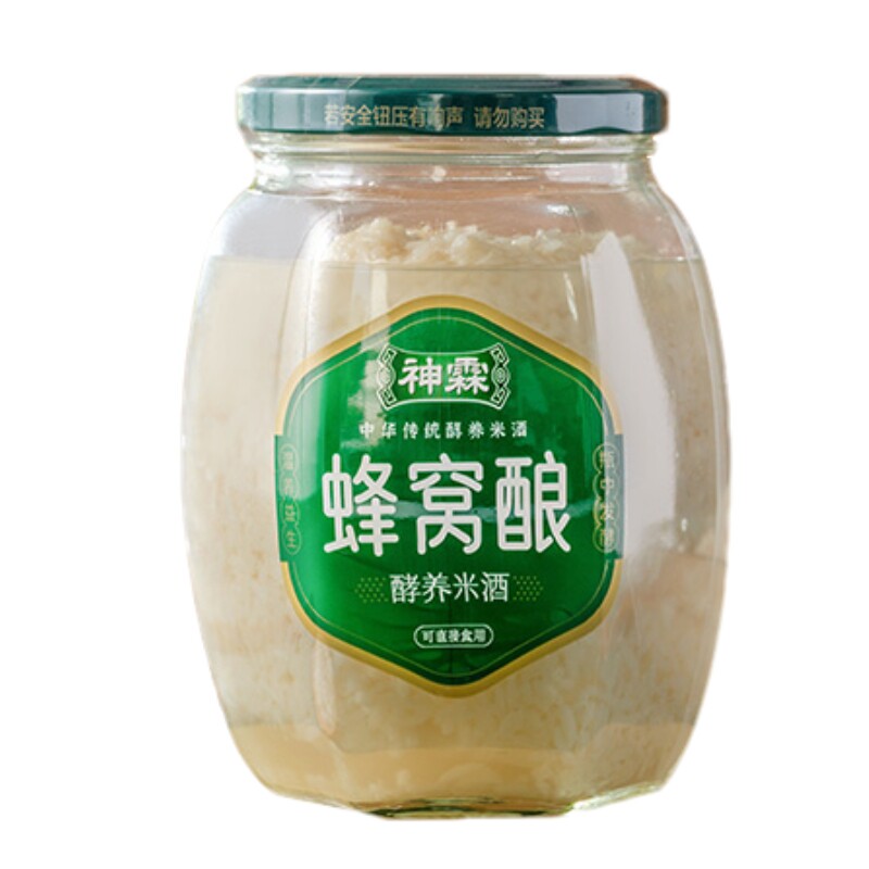 神霖蜂窝酒酿原瓶发酵手工米酒