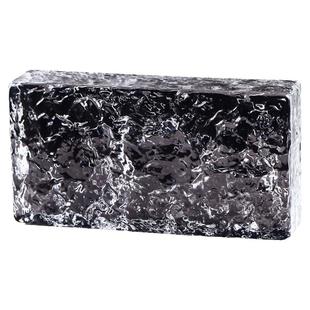 彩色定制玻璃砖染色烤色水晶砖玻璃隔断墙超白实心网红透明方形砖