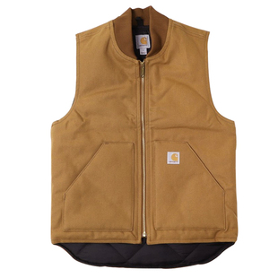 Carhartt/卡哈特男马甲纯棉拉链防风保暖外穿秋冬舒适正品V01
