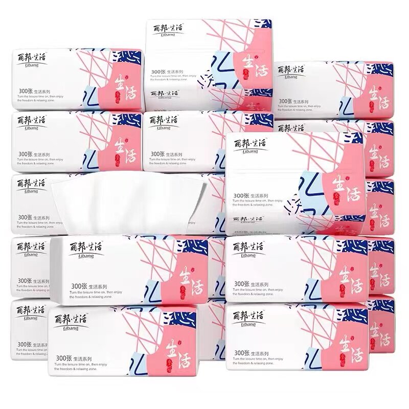 金博仕抽纸卫生纸促销家用餐巾