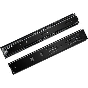 Hettich海蒂诗侧装导轨 KA 5632 三节轨缓冲阻尼自闭静音抽屉滑轨