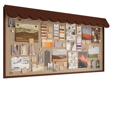 免打孔毛毡板墙贴照片墙展示墙