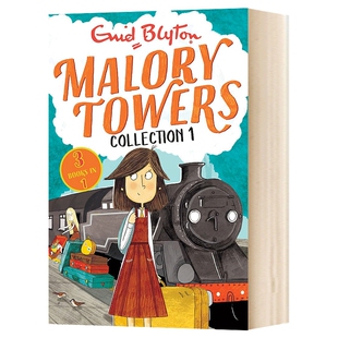 马洛里之塔1-3 英文原版 Malory Towers Collection 1女孩校园小说 英语章节书 儿童英语课外读物
