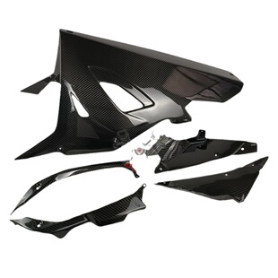 BMW宝马 S1000RR 19-24年 碳纤维改装配件外壳 下扰流 底兜导流罩