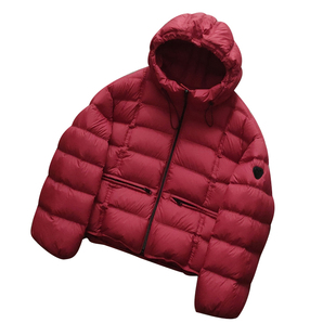 连帽羽绒服女面包服韩版显瘦90白鸭绒小个子外套冬季新款排骨外套