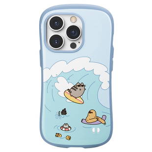 适用苹果iPhone14promax/14pro/14/14Plus胖吉猫联名款iFace抗震防摔全包手机壳可爱卡通小清新风手机保护套