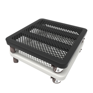 移动托盘铁艺带轮承重冰箱鱼缸花盆托架子万向轮底座滚轮滑轮底托