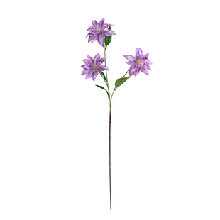 重瓣百合花仿真花客厅假花花束摆设高档仿干花绢花婚庆插花装饰花