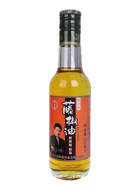 建华藤椒油230mL洪雅鲜藤椒家用凉拌蘸料小瓶老字号炒菜厨房用油