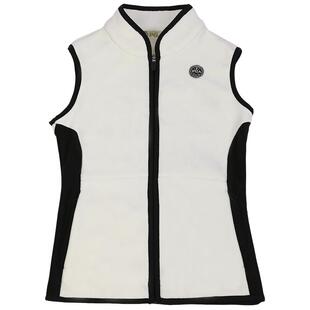 美国PGA 高尔夫女装摇粒绒冬装马甲女款春季新款户外运动背心衣服