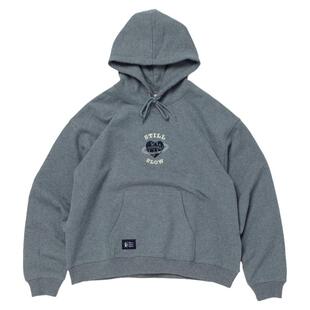 todaynowind X stillslow宽松oversize刺绣连帽卫衣 美式复古加绒