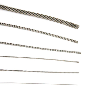 304不锈钢钢丝绳晾衣绳起重超细软钢丝绳钢索1 2 3 4 5 6 8mm