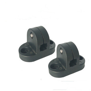 输送机流水线护栏支架固定配件大小十字夹T型夹塑料尼龙12 16承夹