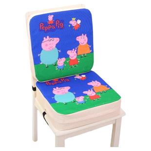 卡通宝宝儿童小学生教室增高加厚加高海绵坐垫餐椅椅垫办公室透气