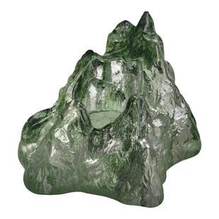 【新品】瑞典Kosta Boda山峦岩峰烛台轻奢水晶摆件北欧家居送礼