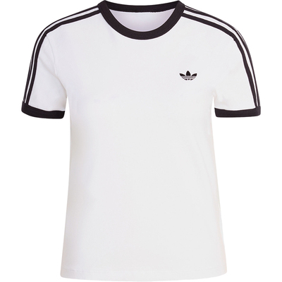 Adidas/阿迪达斯正品三叶草女士圆领经典套头透气修身短袖KD3683