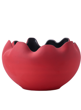 喜庆风陶瓷销售中心渐变色花瓶