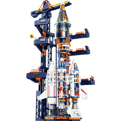 2026年新款火箭积木男孩子拼装玩具小学生12岁以上8儿童生日礼物9