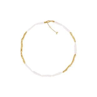 PEARLSTIGE至如异形巴洛克淡水珍珠项链百搭高级感小众颈饰