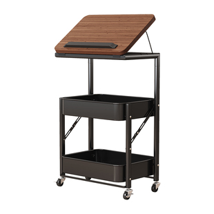 床头置物架可移动旋转床边桌子客厅沙发边几小型卧室床头柜替代品