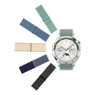 适用华为GT6手表带GT5pro新款watch5尼龙GT4回环腕表带GT3运动2pro智能4Pro荣耀magic2男士watchgt春夏季透气
