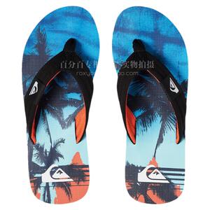 现货包邮Quikilver2024年限量款儿童防滑凉拖鞋EVA百搭人字拖