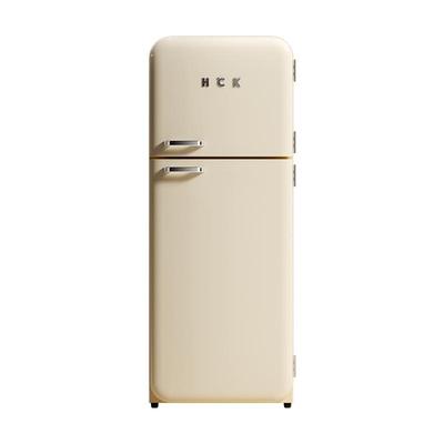 哈士奇小香风复古冰箱双变频