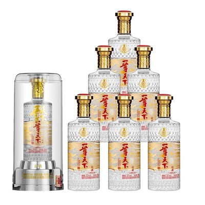 五粮液白酒52度浓香一尊天下经典