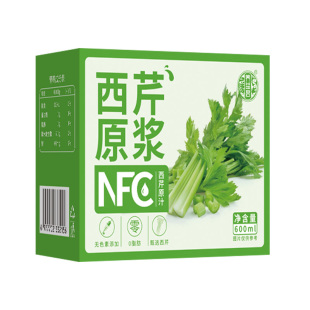 【600ml】NFC西芹汁原浆鲜榨芹菜汁0蔗糖0脂肪果蔬轻断食蔬菜汁
