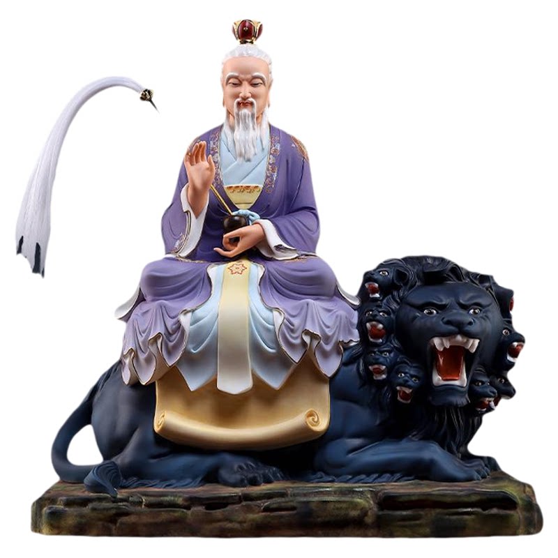 戴玉堂陶瓷太乙救苦天尊神像东极青华九宸大帝太乙真人像供奉摆件