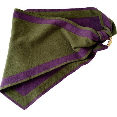 秋冬细毛线三角巾屁帘遮肉显瘦