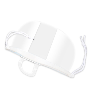 透明 餐饮口罩防飞沫防口水防唾沫防油溅耳挂式水洗防雾简约防喷